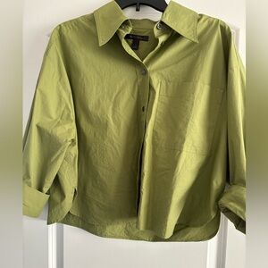 Banana Republic Cropped Blouse